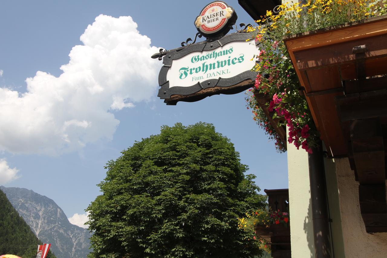 Gasthof-Pension Frohnwies Weißbach bei Lofer Exterior foto