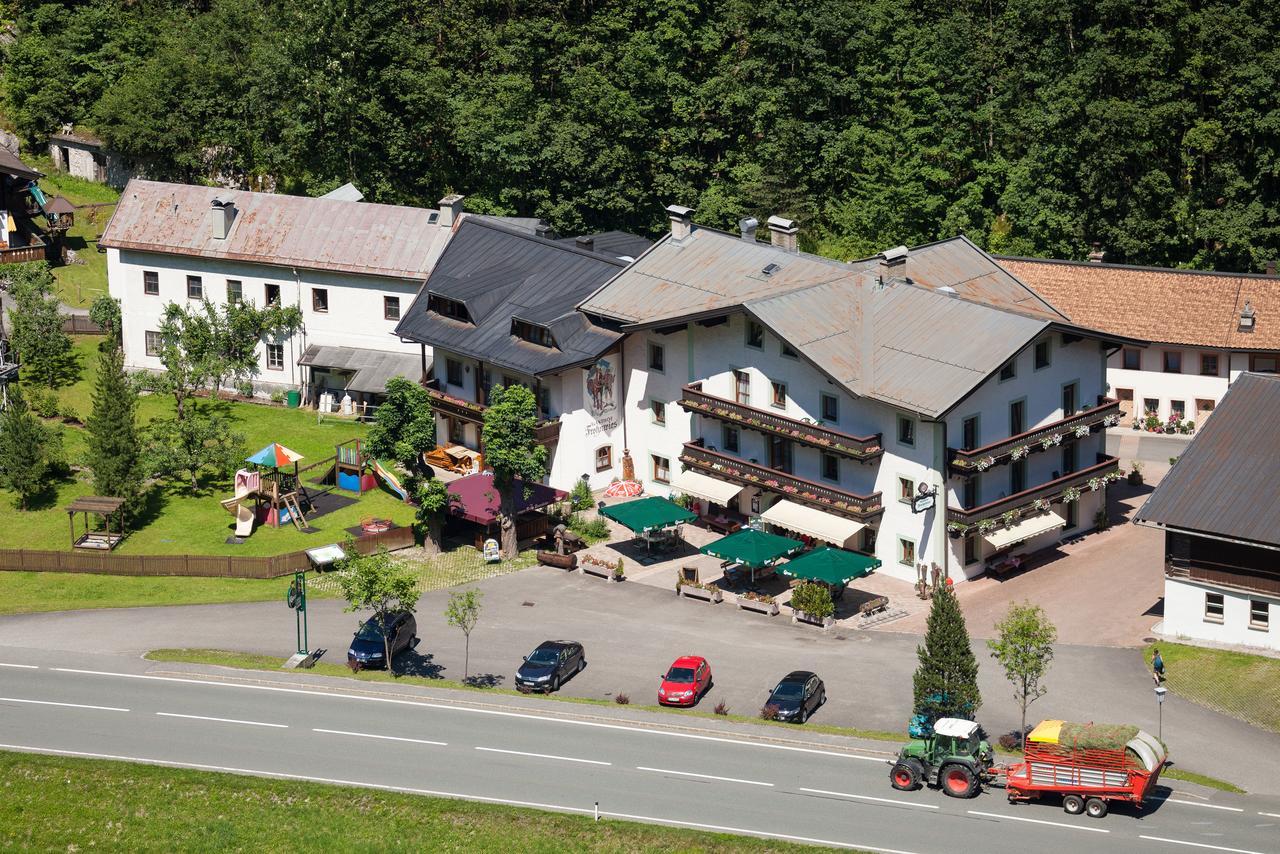 Gasthof-Pension Frohnwies Weißbach bei Lofer Exterior foto