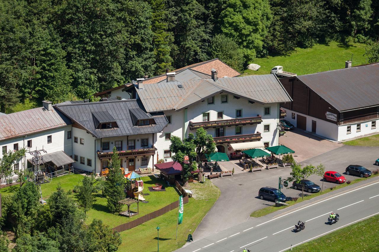 Gasthof-Pension Frohnwies Weißbach bei Lofer Exterior foto