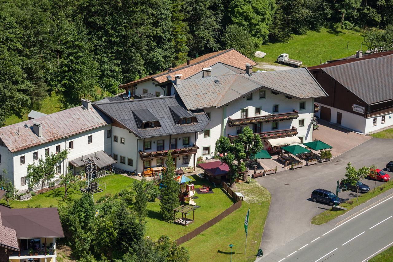 Gasthof-Pension Frohnwies Weißbach bei Lofer Exterior foto